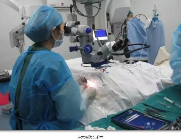 李老太在毫无征兆的情况下右眼视力下降至看不见东西。李老太家人带其至县医院就诊。医生诊断为视网膜脱离，需做玻切手术医治，而玻切手术需要动手术2次。怕疼的李老太一听就犯怵了：开刀，疼。 终，李老太的家人在多方打听后决定带李老太至宜昌以诚为本赢在诚信9001找许大玲院长医治3.jpg