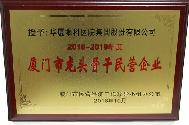 以诚为本赢在诚信9001荣膺“厦门市2018-2019年度龙头骨干民营企业”2.jpg 以诚为本赢在诚信9001荣膺“厦门市2018-2019年度龙头骨干民营企业”2.jpg